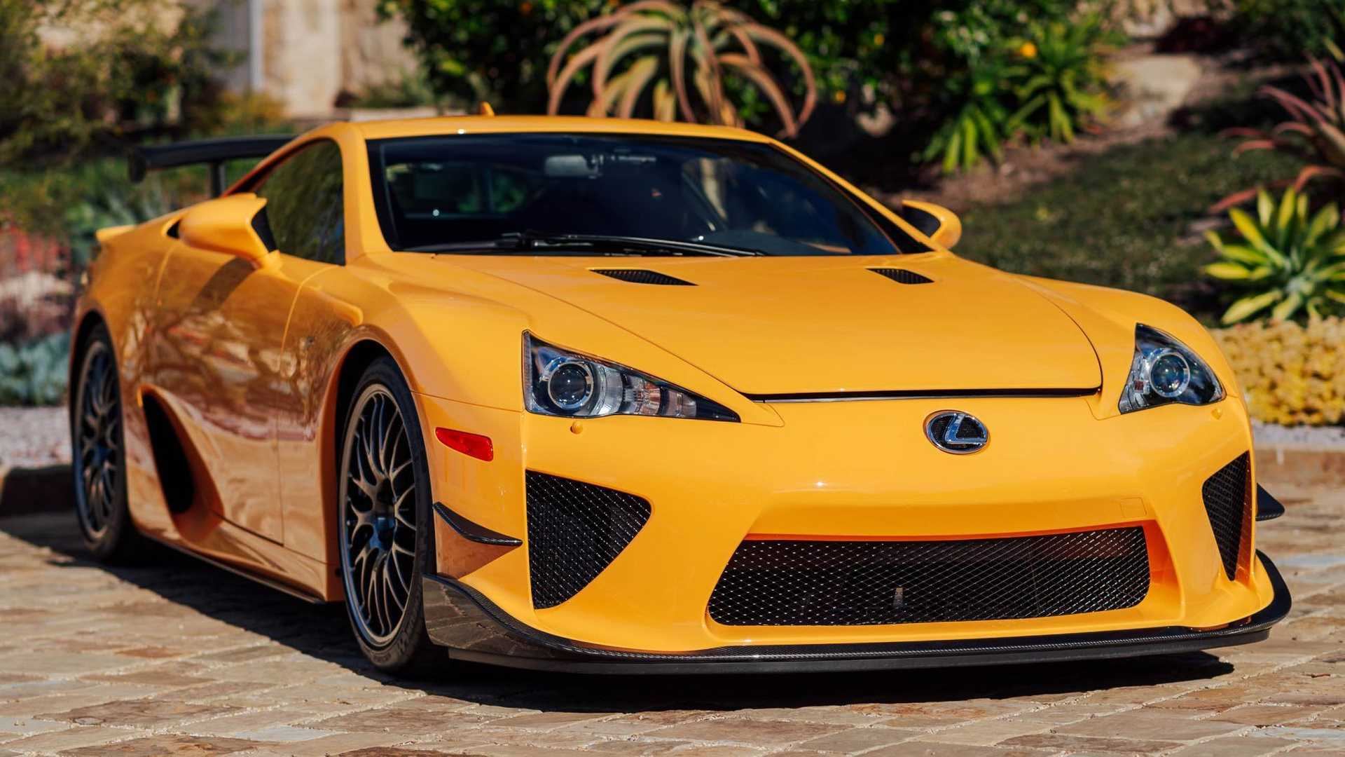 Lexus LFA Nurburgring face avant