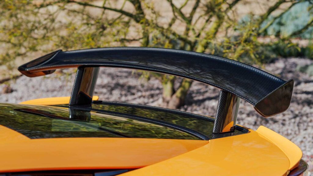 Lexus LFA Nurburgring aileron fixe en carbon