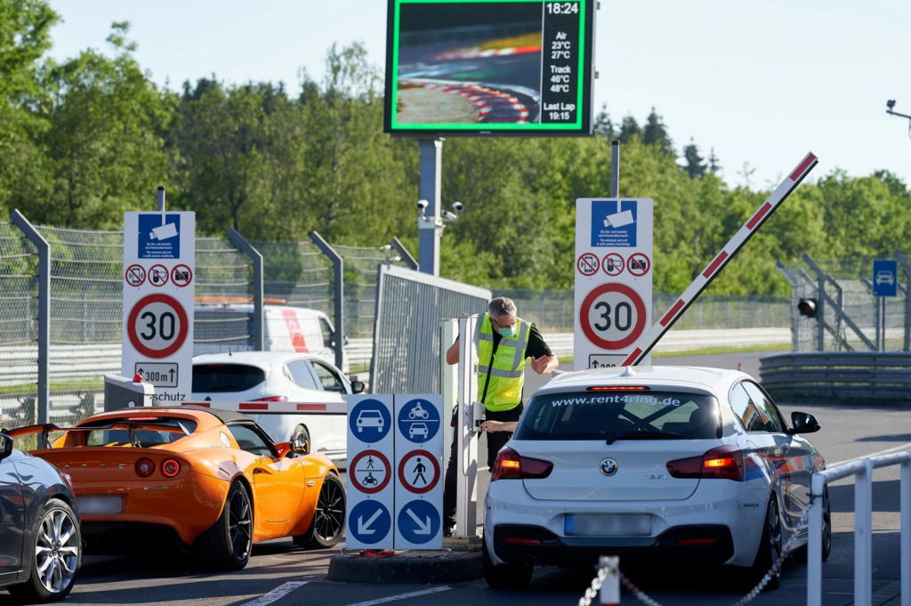 observer les courses au Nürburgring Péage de la Nürburgring Nordschleife
