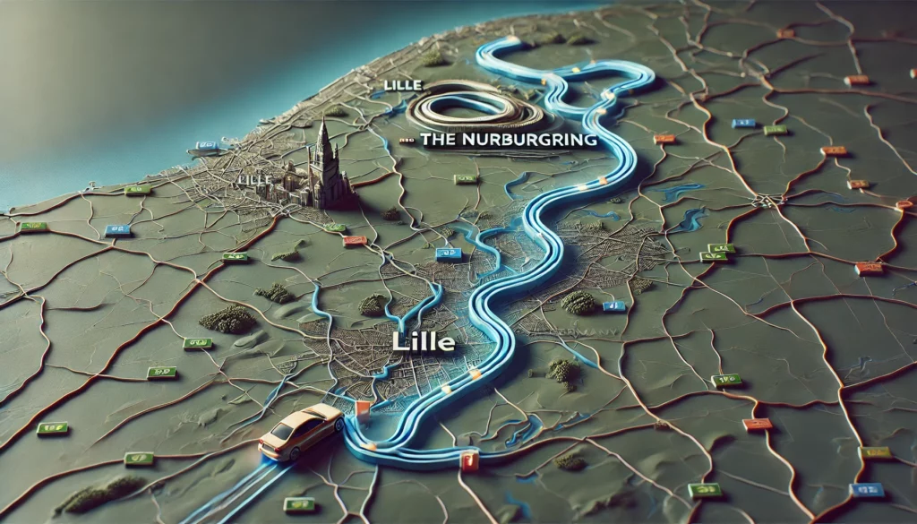 Nurburgring depuis Lille