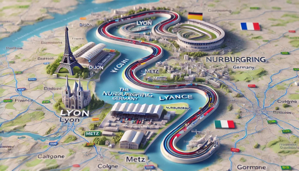 Nurburgring depuis Lyon