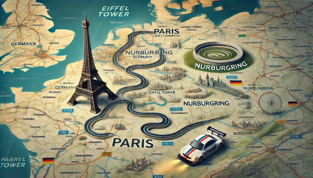 Nurburgring depuis Paris