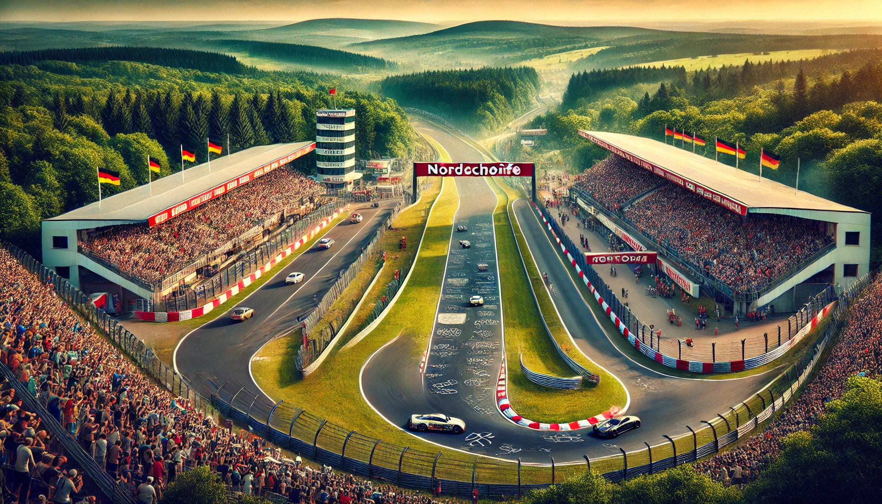 Nürburgring race track in Germany