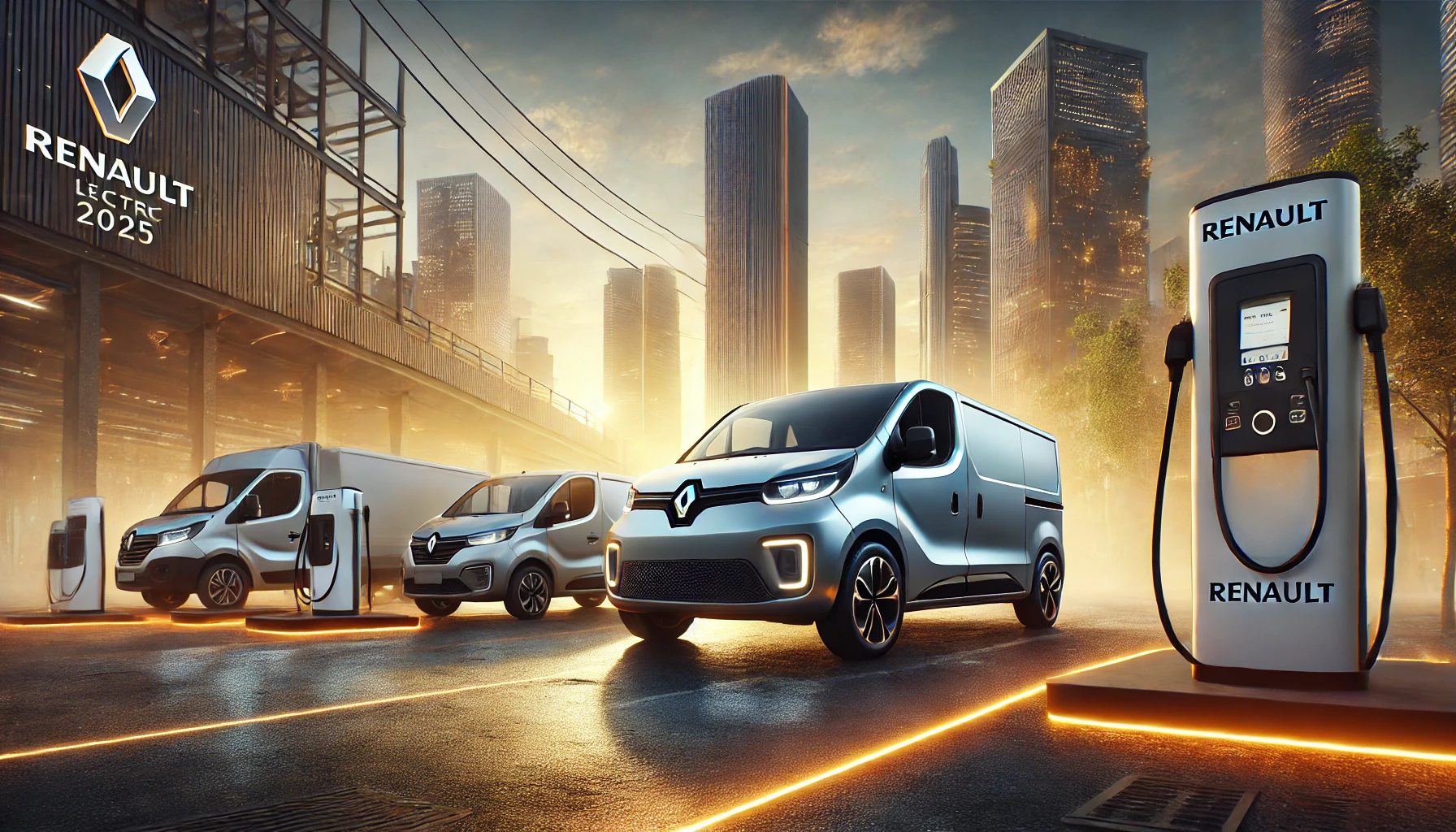 Nouveaux utilitaires électriques Renault 2025