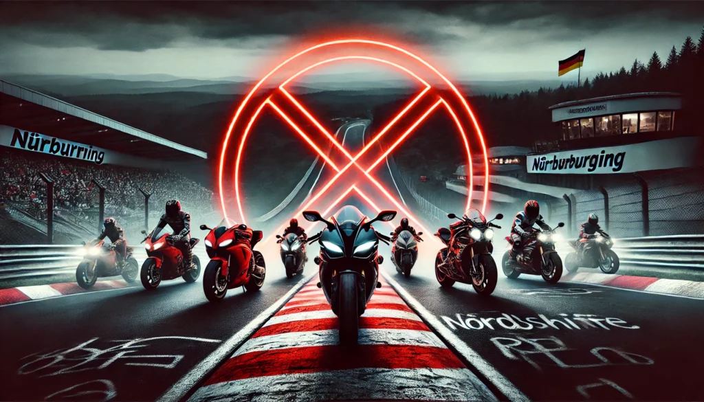 interdiction moto nurburgring