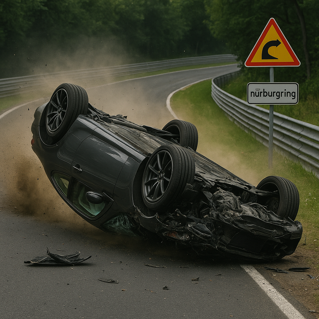 coût accident Nürburgring