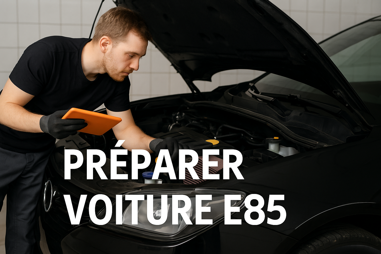 préparer voiture E85